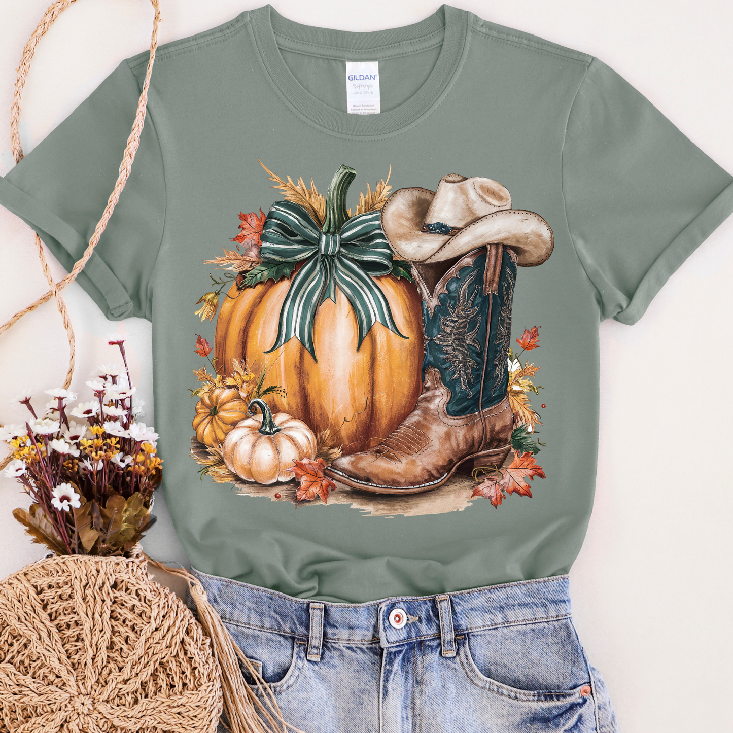 Concho Pumpkin Graphic Tee