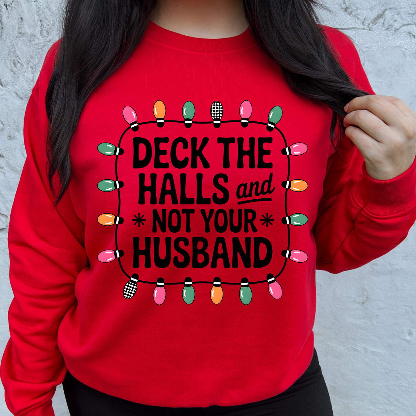 Deck The Halls Graphic Sweatshirt