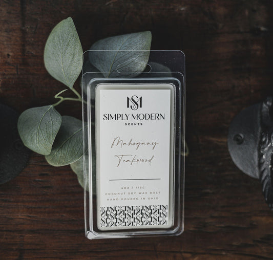 Mahogany Teakwood | Coconut Soy Wax Melt