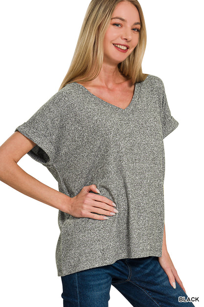 THE EVERYDAY HACCI V-NECK TEE