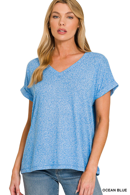 THE EVERYDAY HACCI V-NECK TEE