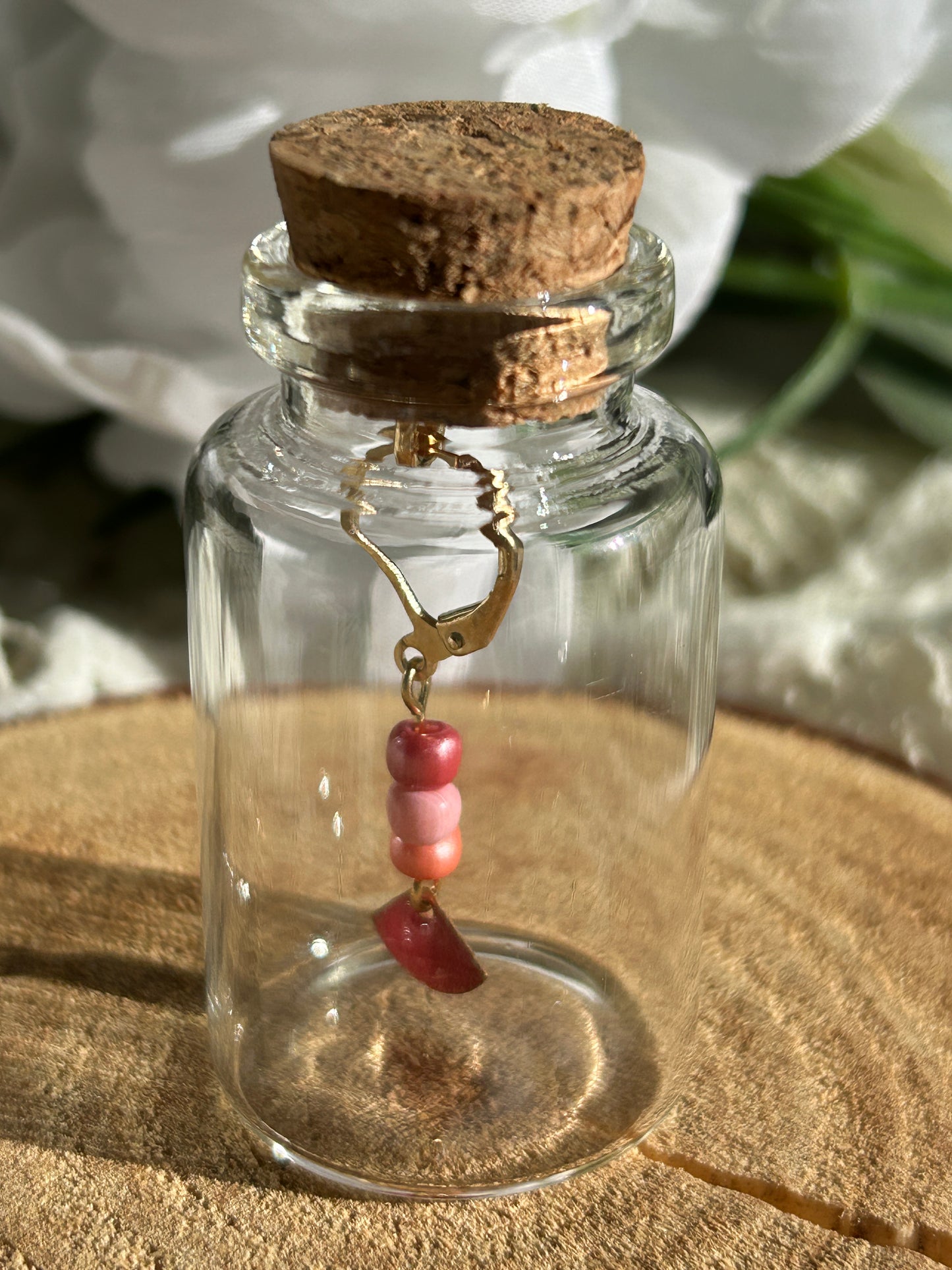 Amelia  Loop | Single earring in a jar