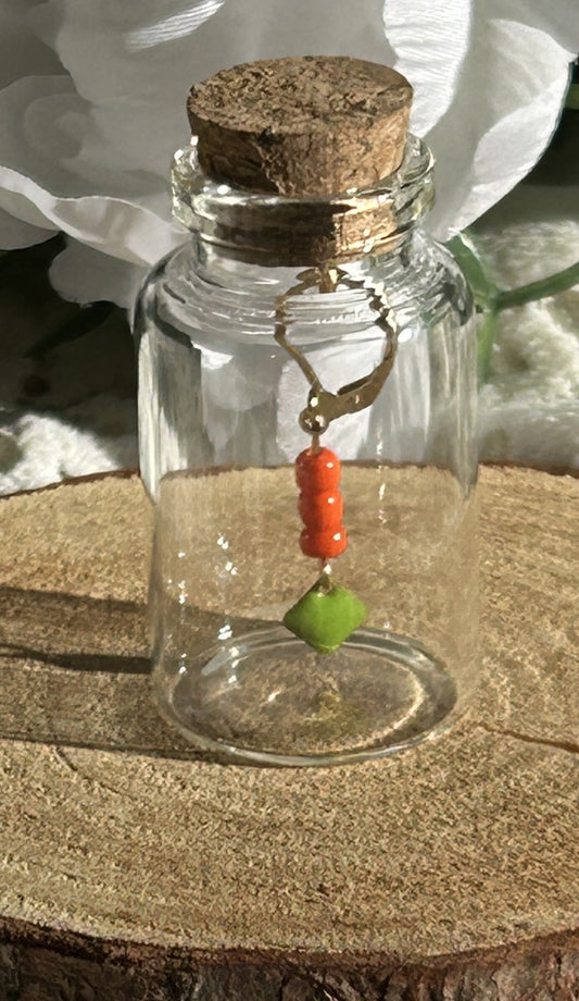 Margaux Loop | Single earring in a jar