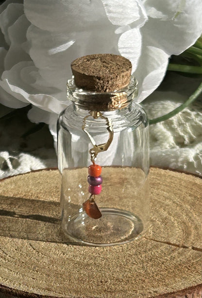 Chloe Loop | Single earring in a jar