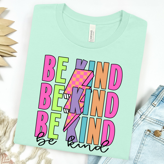 Be Kind Bolt Graphic Tee